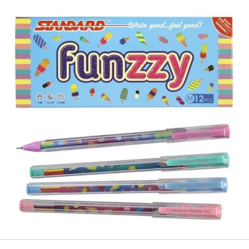 

BOLPOIN GEL FUNZZY By STANDARD (PAK)