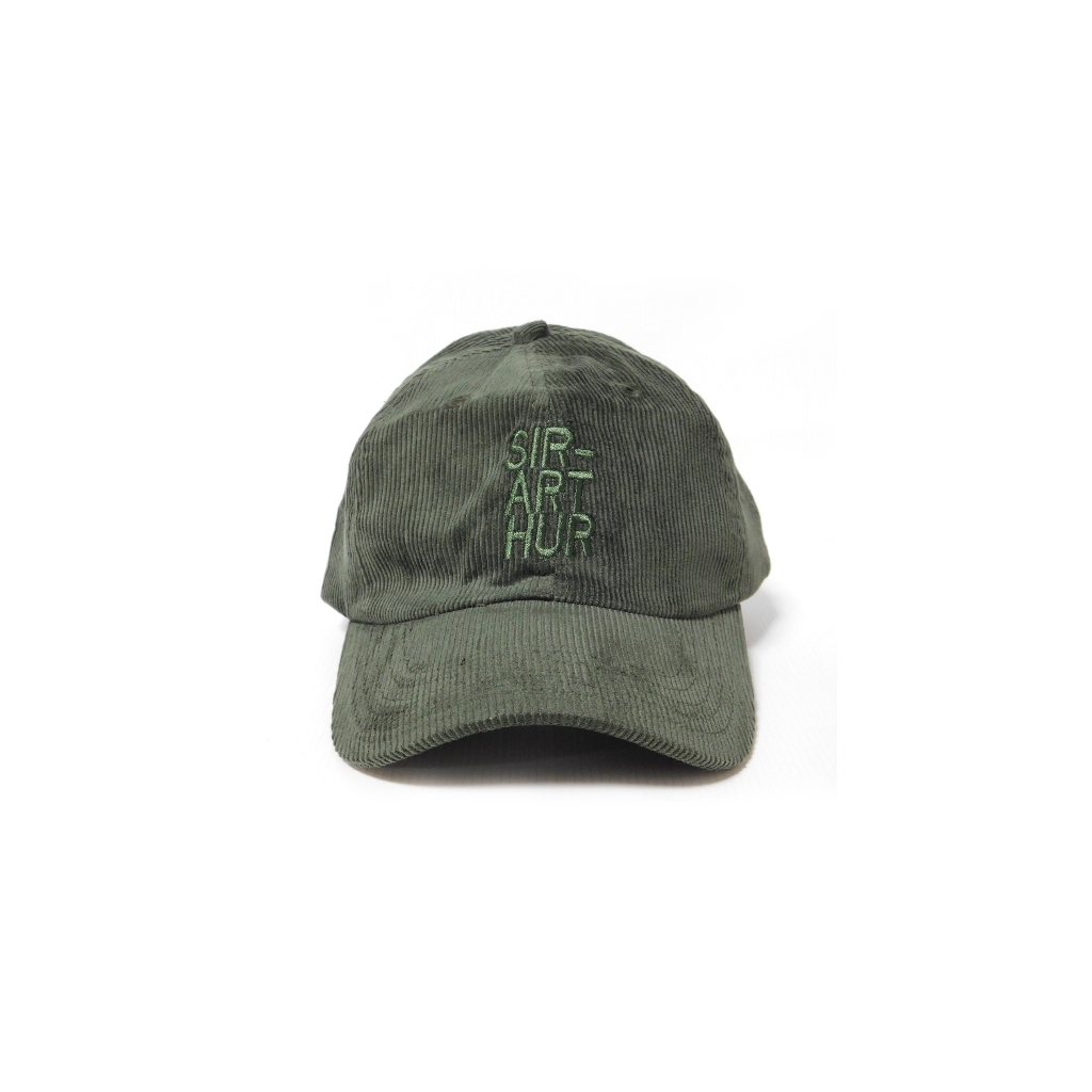 SIR ARTHUR - GIE GREEN Polo Caps Corduroy Topi Unisex