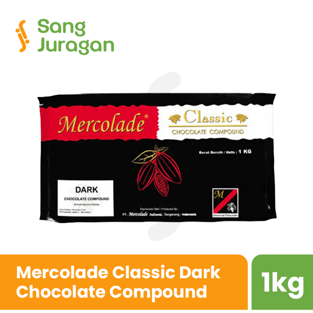 

Mercolade Classic Dark Cokelat Compound 1 Kg