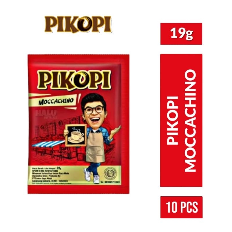 

PIKOPI Kopi Moccachino 10x19gr / Pikopi Moccachino Renceng 10 pcs