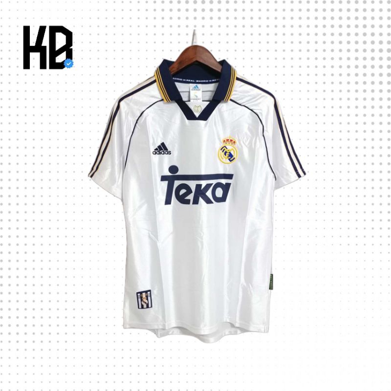 Jersey Retro Real Madrid 1999/2000 Vintage Klasik