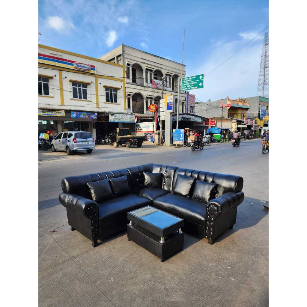 SOFA L KANCING SUDUT / SOFA KANCING / SOFA MEWAH