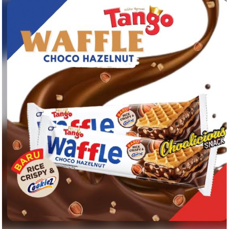 

Tango Waffle 25gr All Varian, Hazelnut,Cookiez&Cream,Mochalatte,ArenLatte,dan Avocado