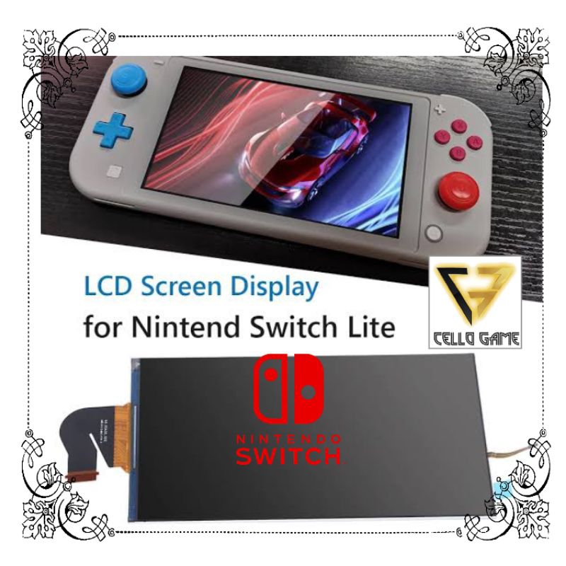 LAYAR LCD NINTENDO'S SWITCH LITE ORIGINAL NEW