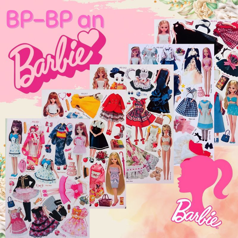 Mainan Bepe Mainan BP Mainan Bepe-Bepean Barbie mainan barbie kertas Mainan orang-orangan mainan ana