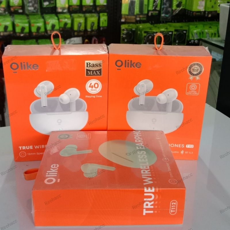 OLIKE HEADSET TWS TRUE WIRELESS T112 EARPHONE BLUETOOTH V5.3
