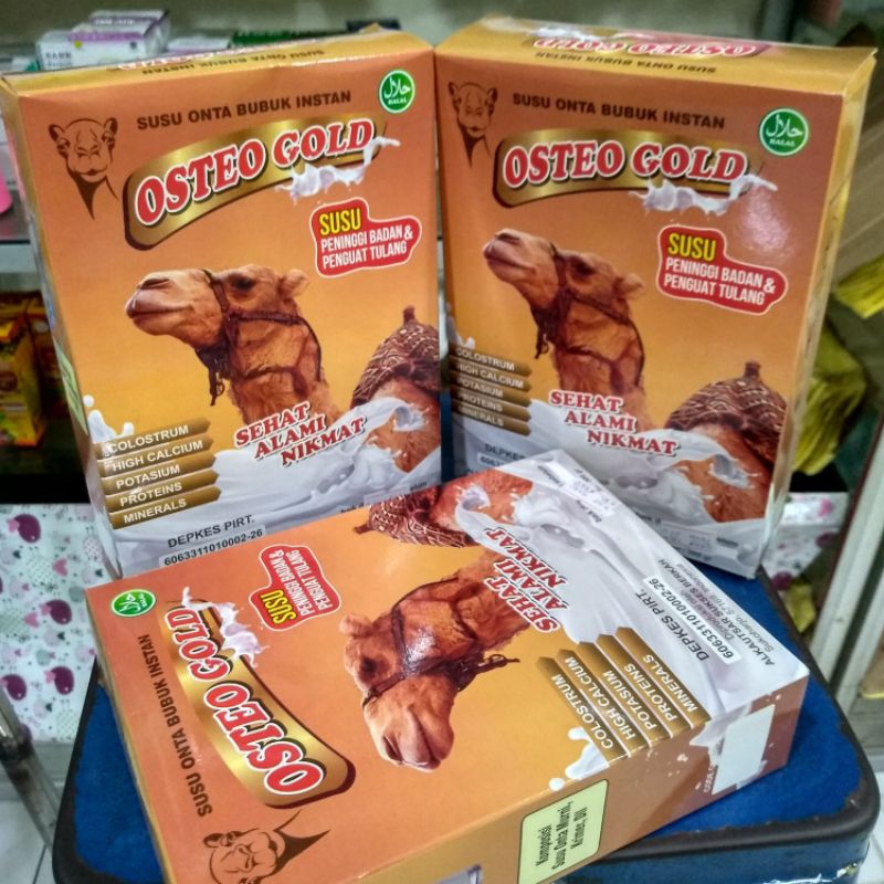 

SUSU PENINGGI BADAN / SUSU PENGUAT TULANG / SUSU ONTA /SUSU UNTA/ OSTEO GOLD / SUSU MULTIVITAMIN TULANG DAN PERTUMBUHAN TULANG