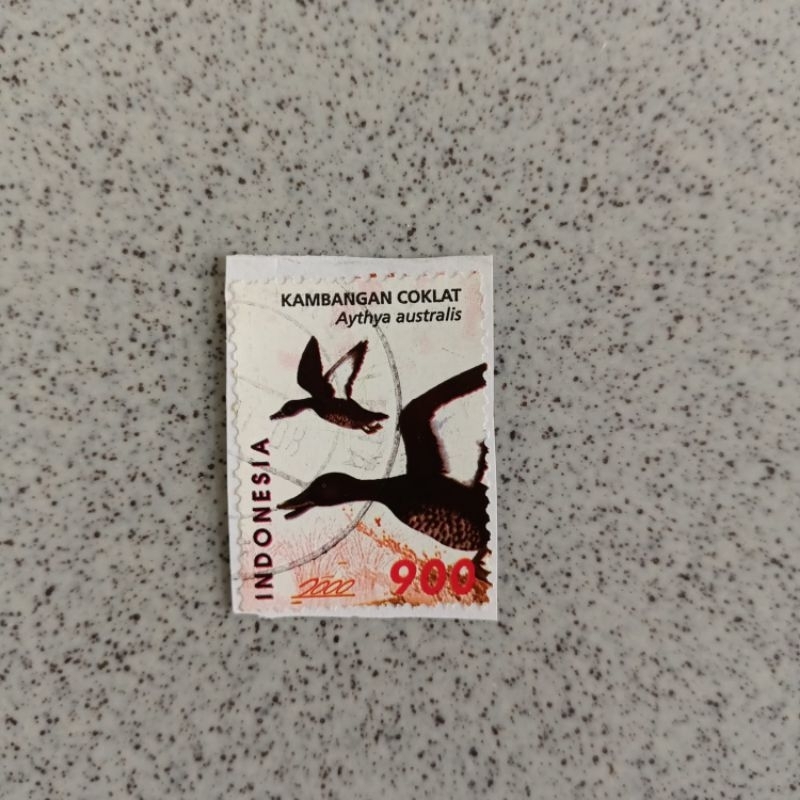 

Perangko used Indonesia Bebek seri 3 Kambangan Coklat tahun 2000
