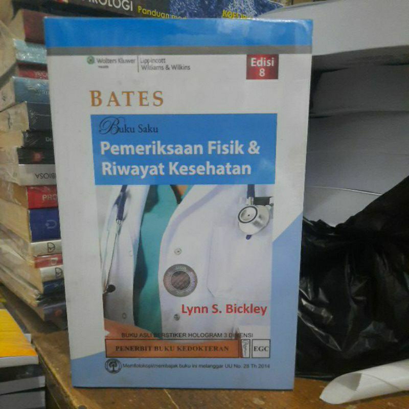 Bates buku saku  pemeriksaan fisik & riwayat kesehatan Lynn s Bickley.
