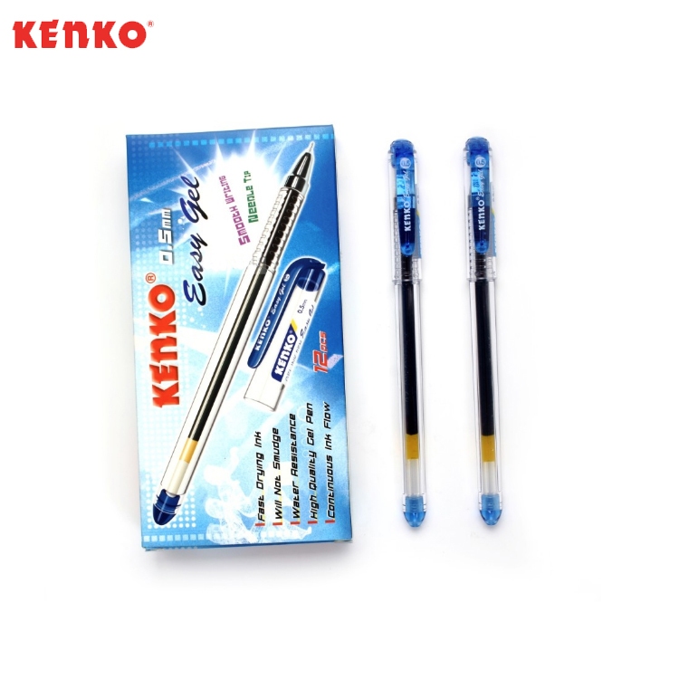 

KENKO Pulpen Easy Gel 0.5 mm Biru (12 pcs) - bisa beli satuan