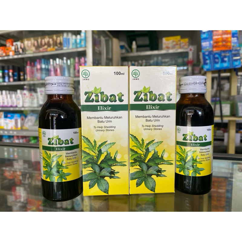 ZIBAT ELIXIR 100 ML BOTOL