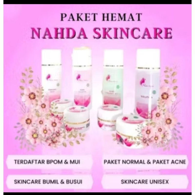 NAHDA SKINCARE(Asli 100% ORIGINAL)BPOM AMAN BUMIL DAN BUSUI