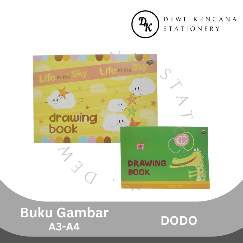 

Buku Gambar DODO/Drawing Book DODO 8 Lembar