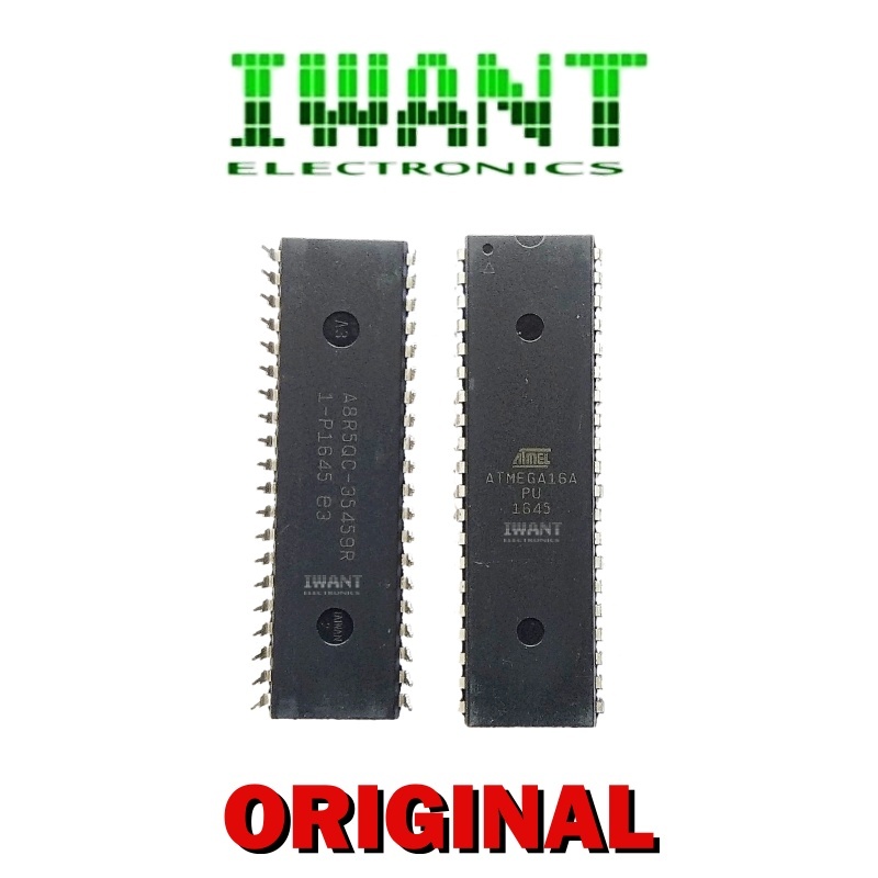 ATMEGA16 NEW ORIGINAL IC ATMEGA16 NEW ORIGINAL IC ATMEGA16A PU IC ATMEGA 16A-PU  DIP-40 PIN
