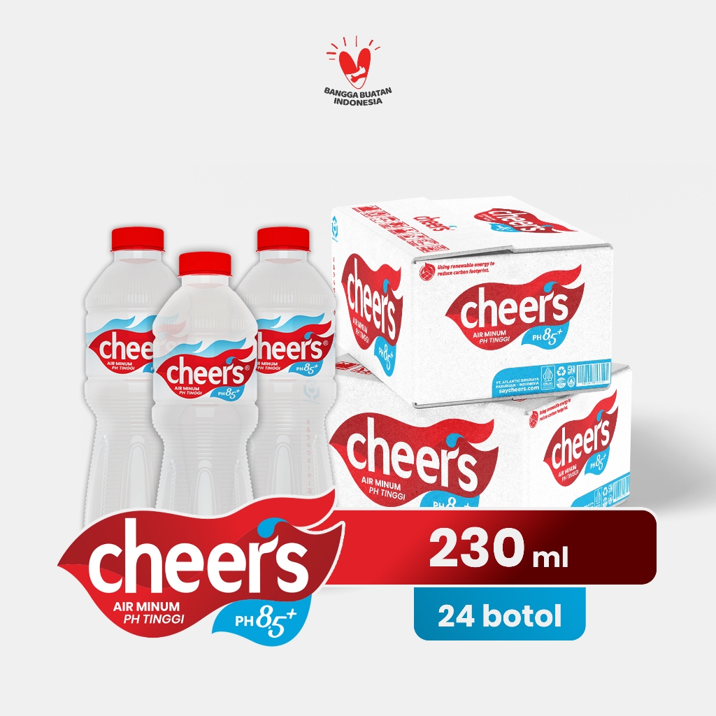 

Cheers Alkaline Healthy Water 230ml (24 botol)