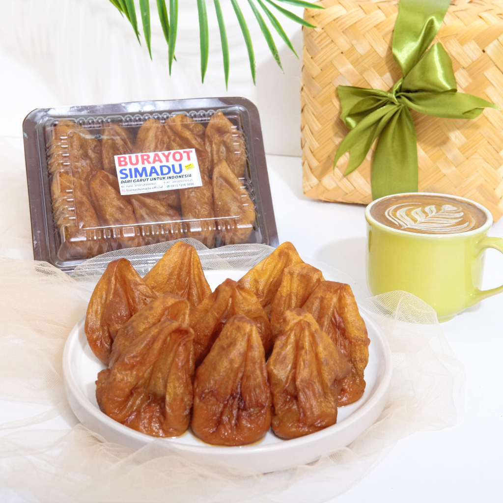 

BURAYOT SIMADU original isi 10 oleh oleh khas Garut asli jajanan kue tradisional COD