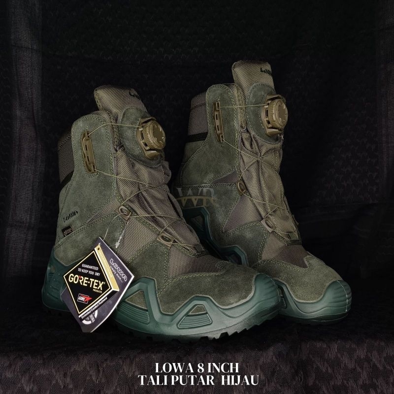 Sepatu Tactical Boots Lowa Tali Putar