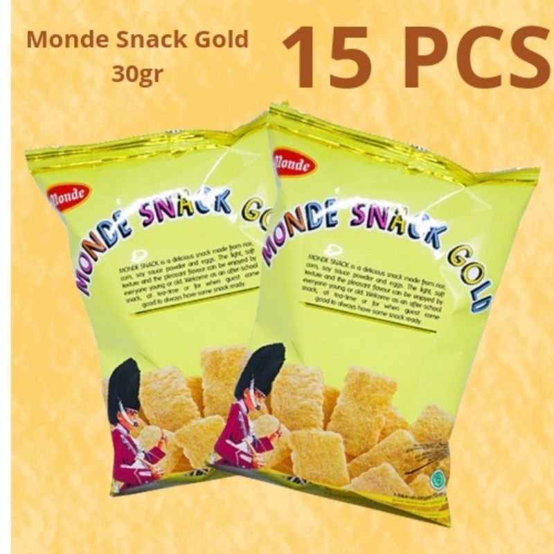 

(PAKET HEMAT) MONDE SNACK GOLD 27GR