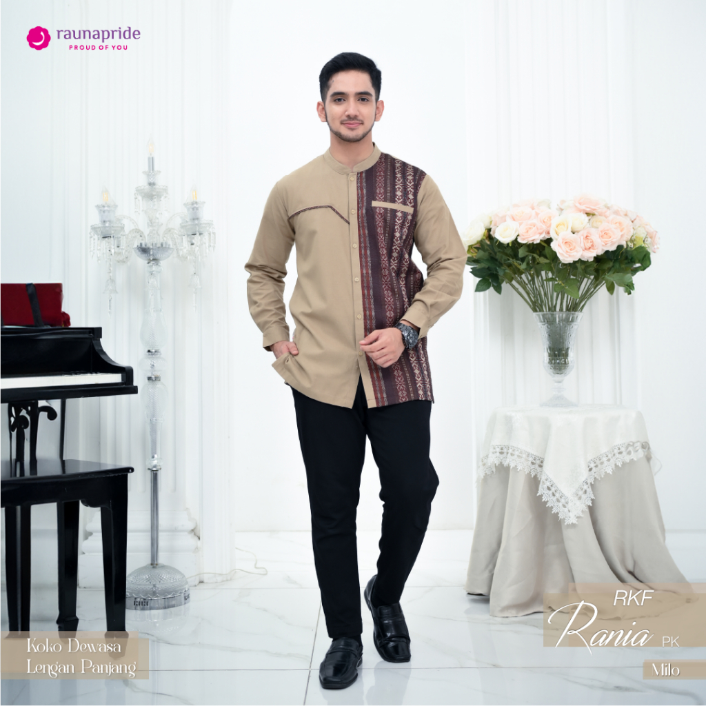 Rauna Koko Dewasa Sarimbit Rania Lengan Panjang - Milo