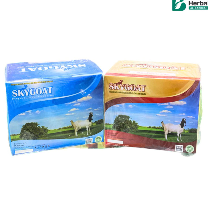 

SKYGOAT - Susu Kambing Etawa Bubuk SKY GOAT Original Vanilla 1 Box Isi 10 Sachet