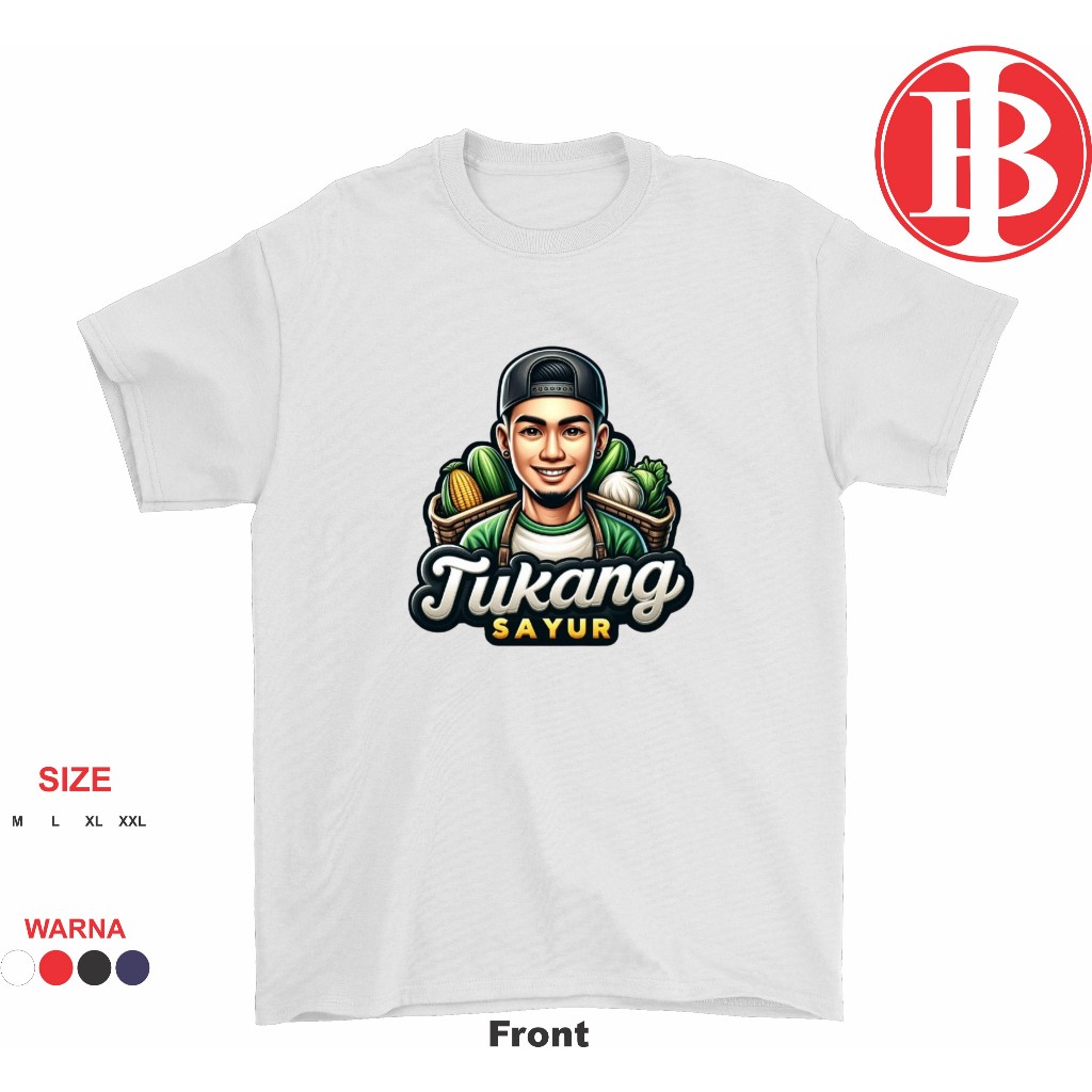 Kaos Distro Pria Keren kaos pria dewasa  terbaru 2024 kaos kata kata viral tukang sayur