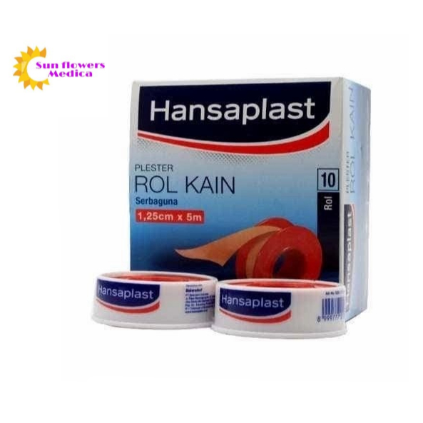 Hansaplast/Plester Roll 1.25cm x 5m/Plester Serbaguna