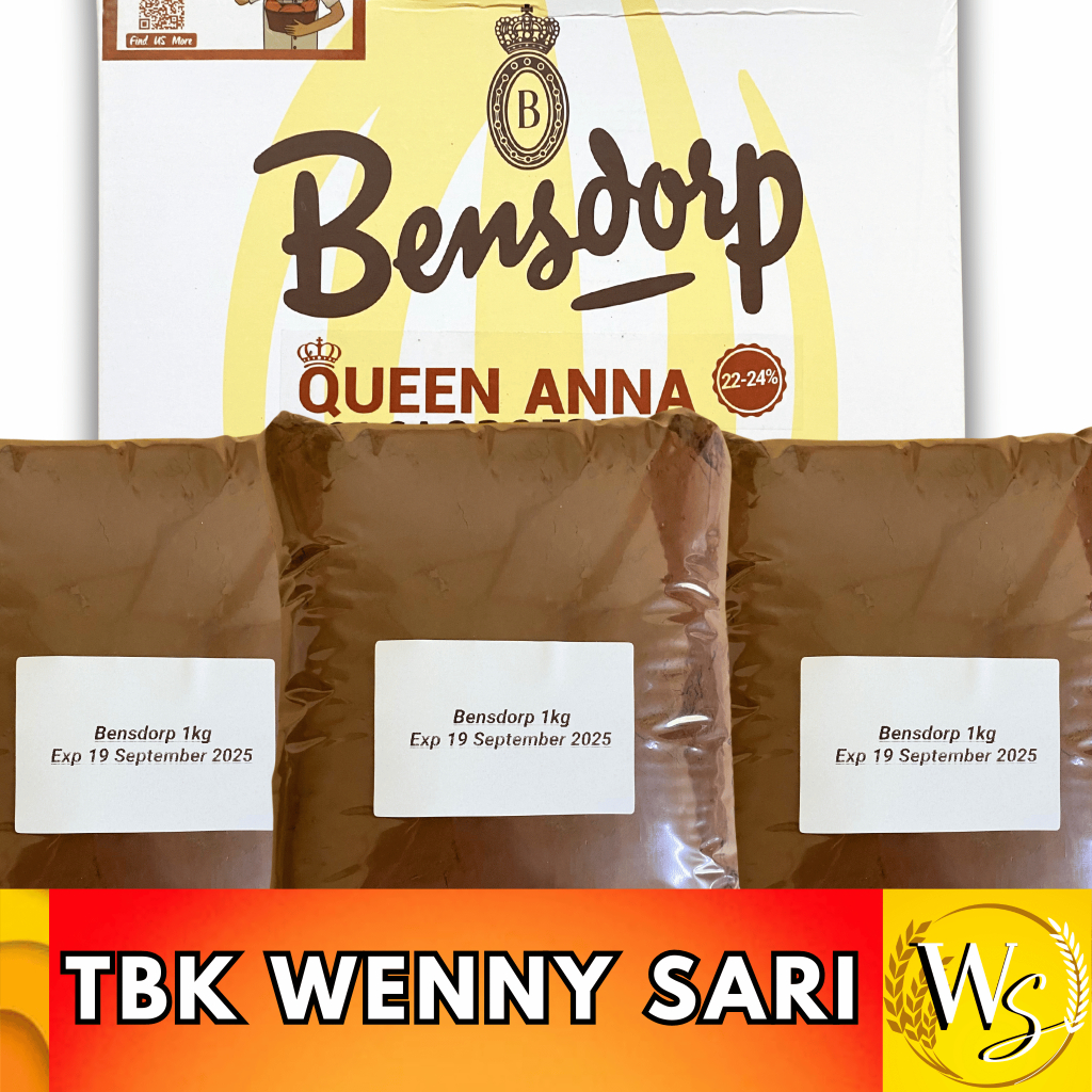 

COKLAT BUBUK COCOA POWDER BENSDROP IMPORT REPACK 1 ONS - 1/4 KG - 1/2 KG - 1 KG