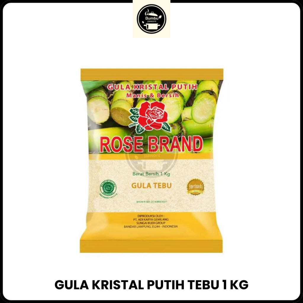 

Rose Brand Gula Kristal Putih Tebu 1kg Gratis Ongkir
