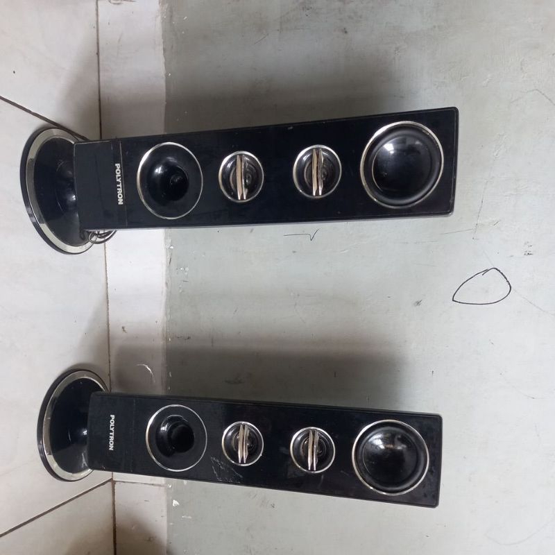 speker tv polytron  bekas cabutan 32 inc