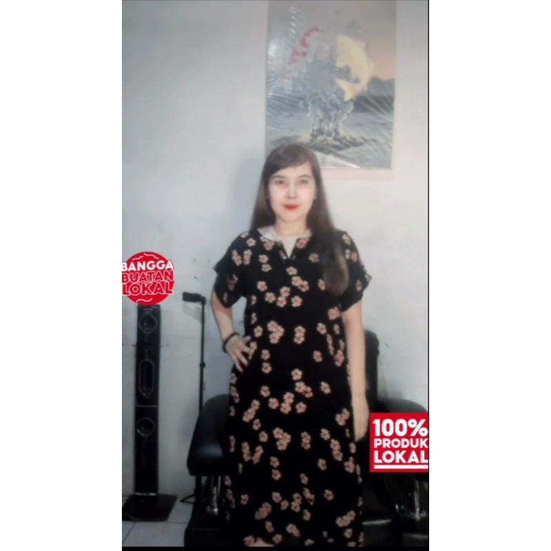 Daster Bunga Fikar exclusive