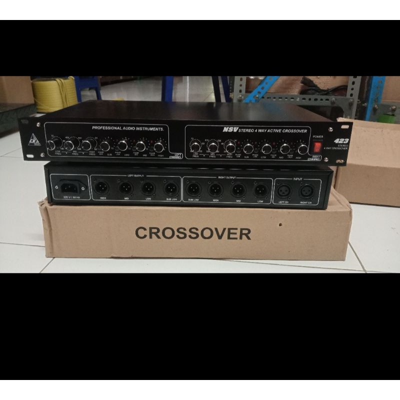 BOX JADI (423 CKJ NSV STEREO 4WAY ACTIVE CROSSOVER)