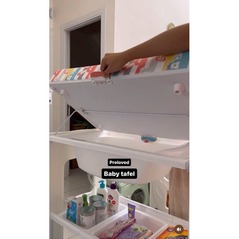 preloved baby tafel cocolatte