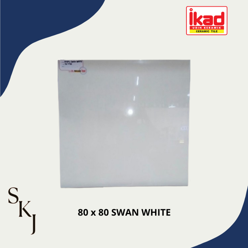 Granit Ikad Swan White 80x80 Kw 1