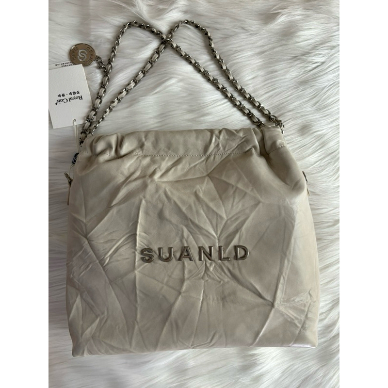 Royal Cuir tas tote warna off white super premium limited
