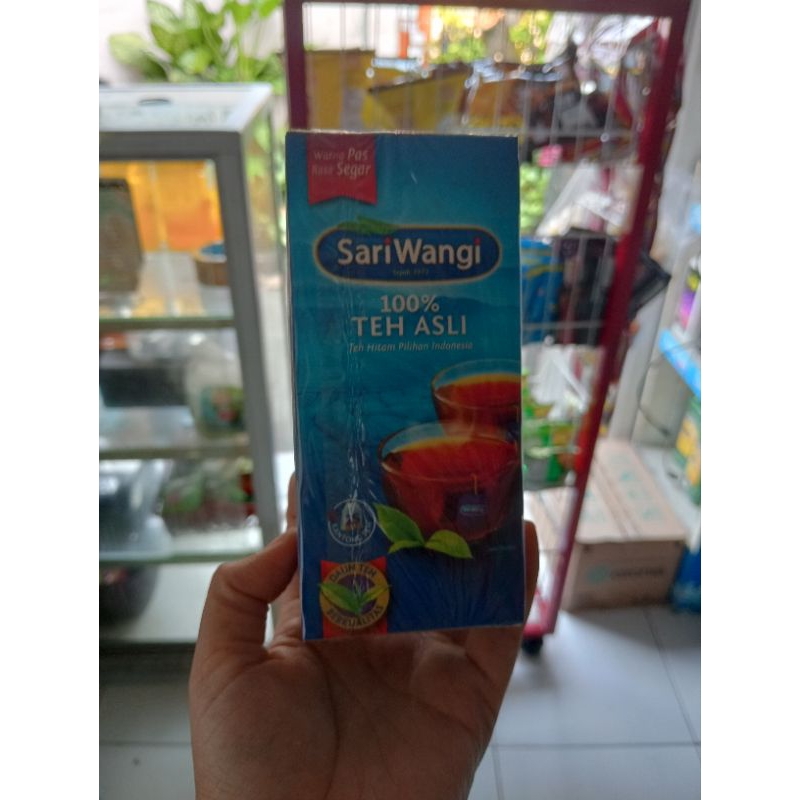 

teh sari wangi isi 25 kantong teh