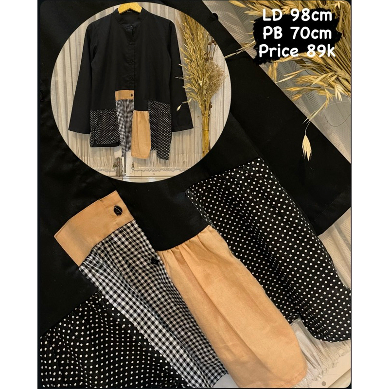 SHANUM TOP (preloved by dya id )