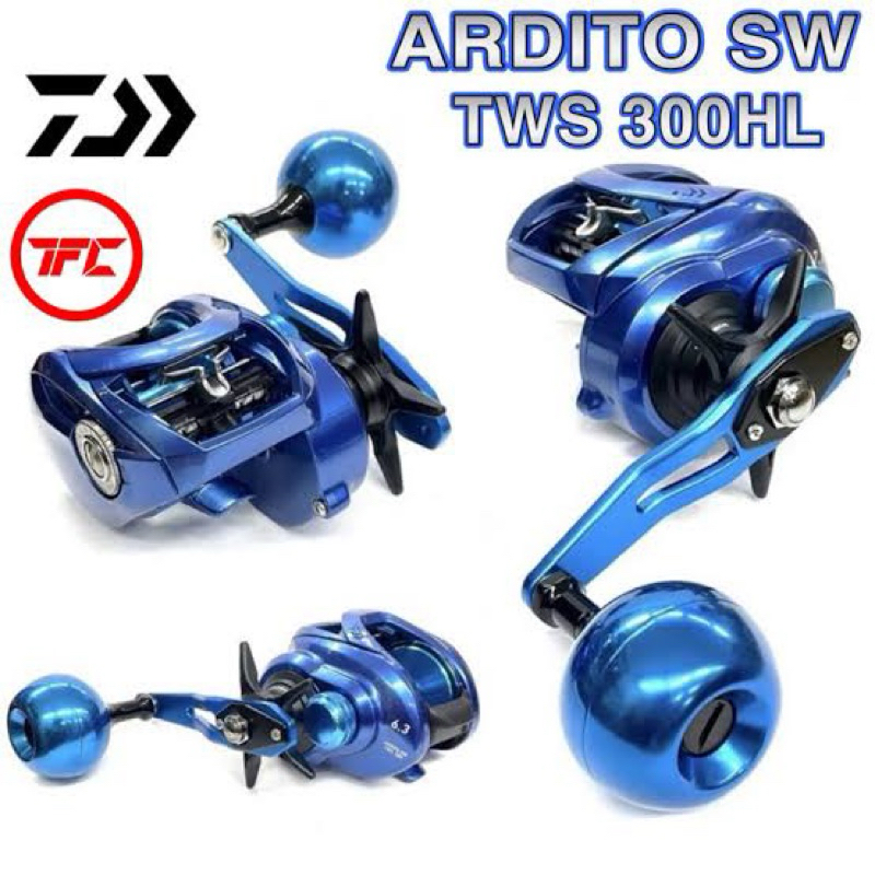 Reel BC Baitcasting Daiwa Ardito SW TWS 300HL