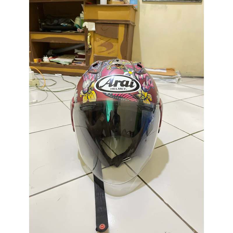 Helm Tsr copy Arai oriental tatto