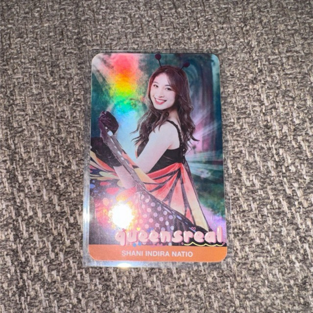 official photocard Shani Jkt48 benefit rocket