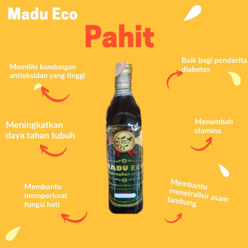 

Madu Eco Pahit 600 ml | Madu Asli | Madu Murni