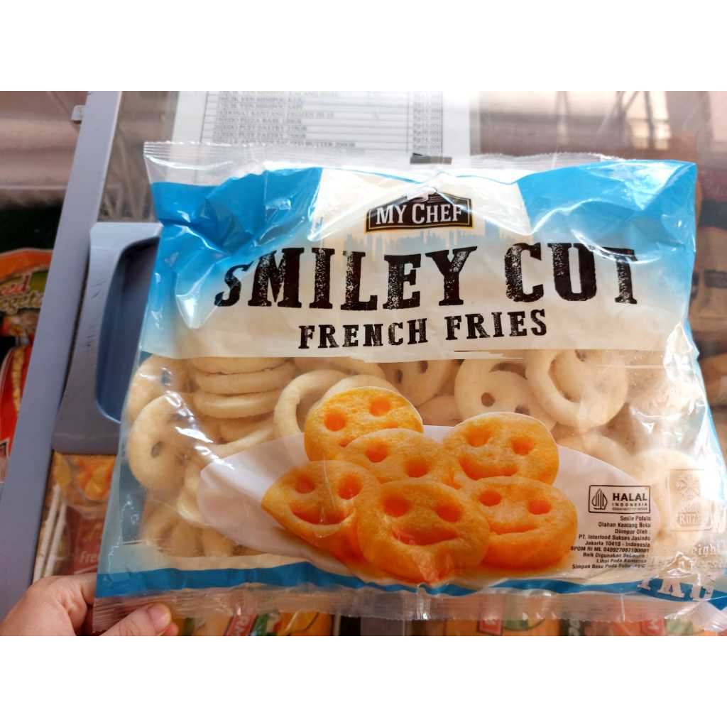 

MY CHEF FRENCH FRIES SMILEY CUT KENTANG KARAKTER SENYUM