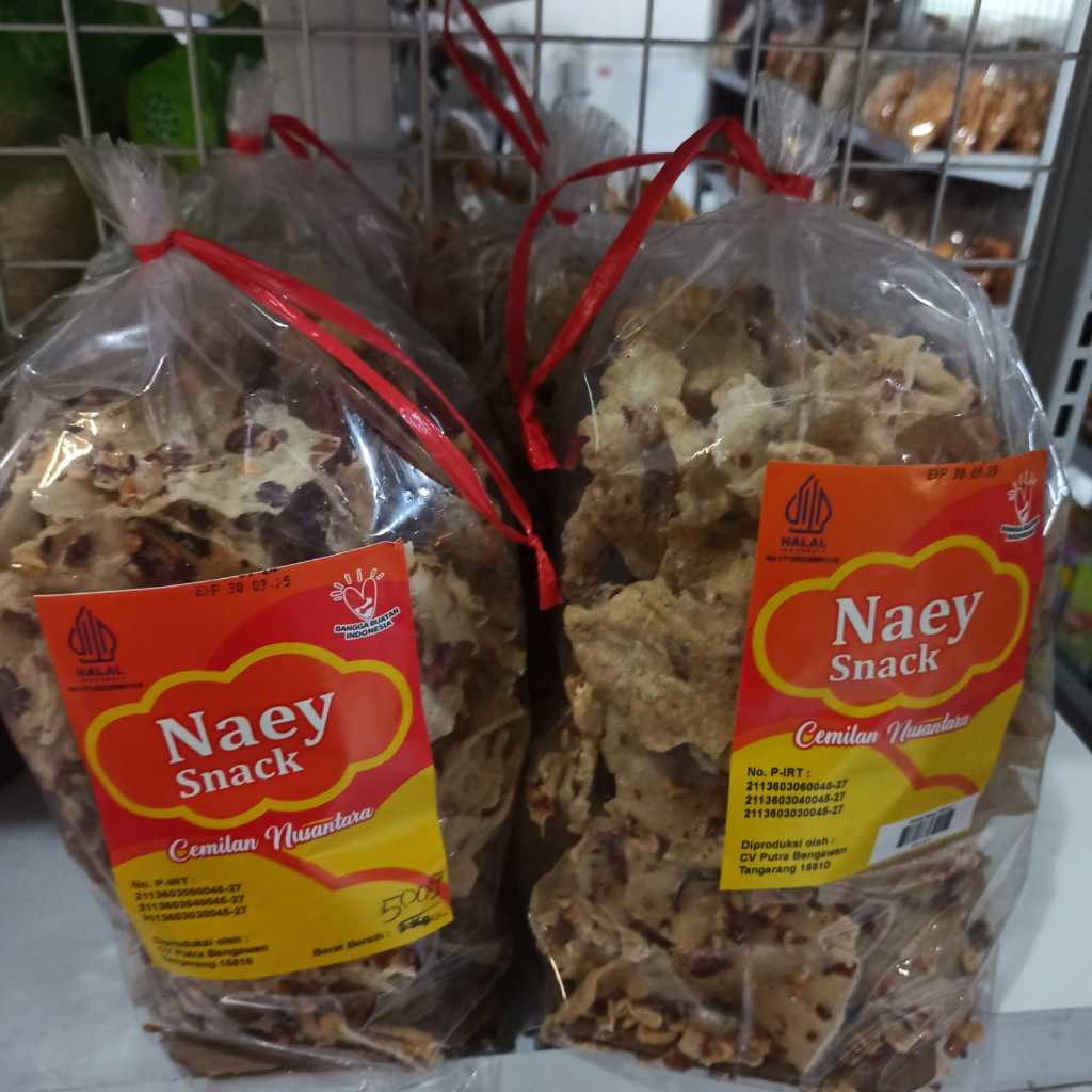 

Naey Peyek Kacang Tanah | Peyek Renyah & Gurih