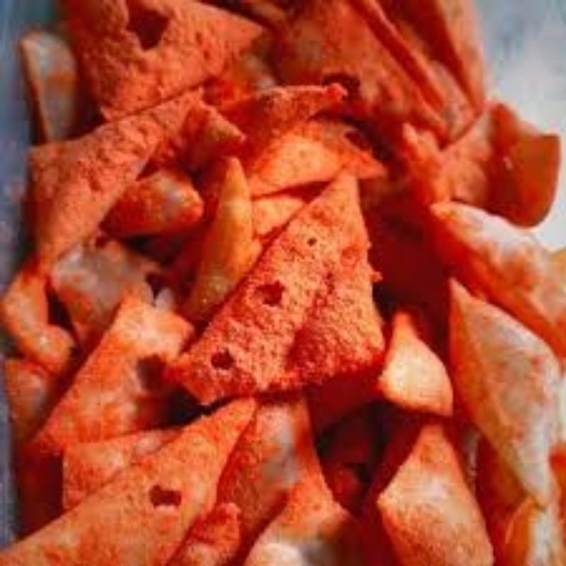 

1kg PANGSIT GORENG BALADO RENYAH CEMILAN SNACK ZAHRA