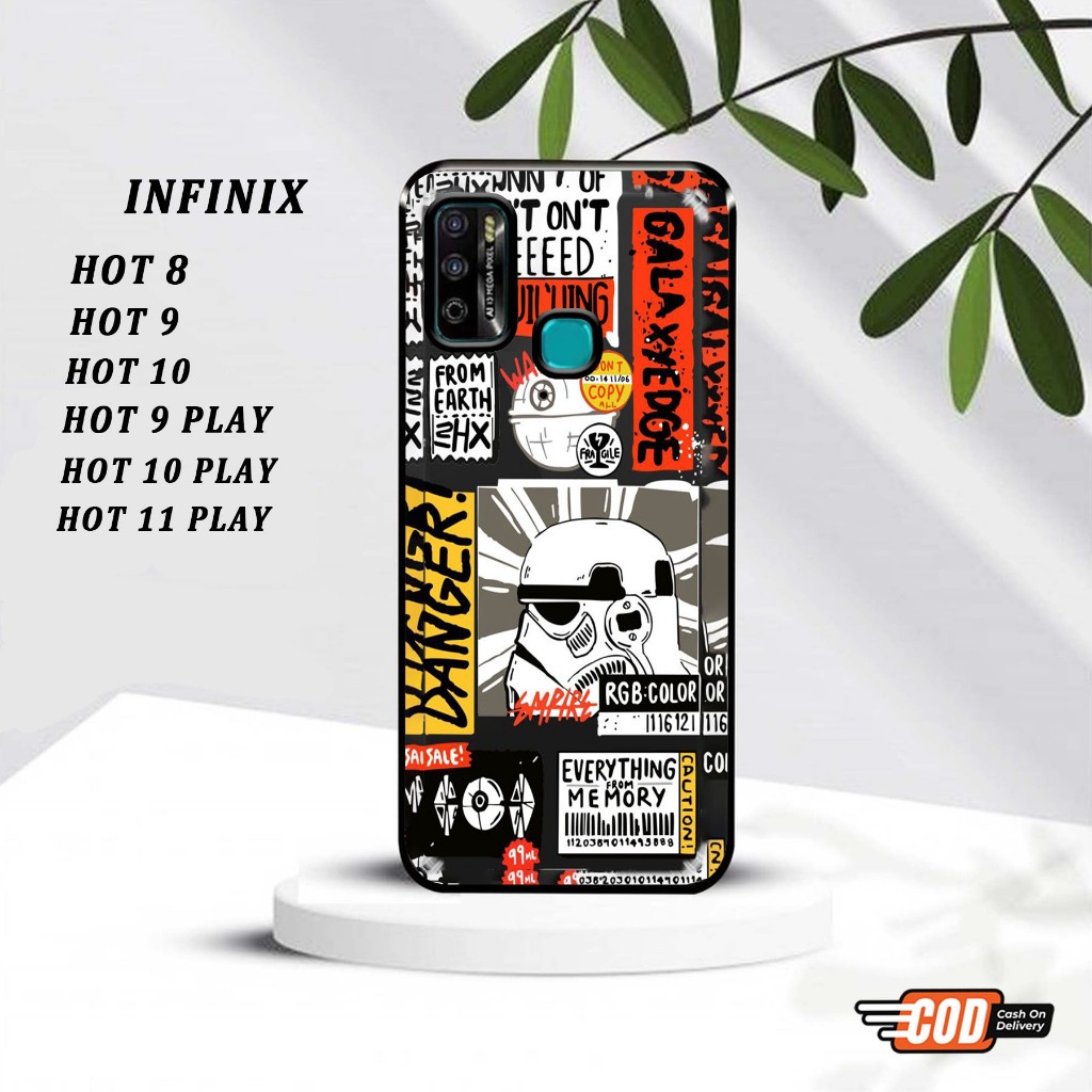 CASE GLOSSY INFINIX HOT 8 / HOT 9 / HOT 10 / HOT 9 PLAY / HOT 10 PLAY / HOT 11 PLAY dan ALL TYPE SMA