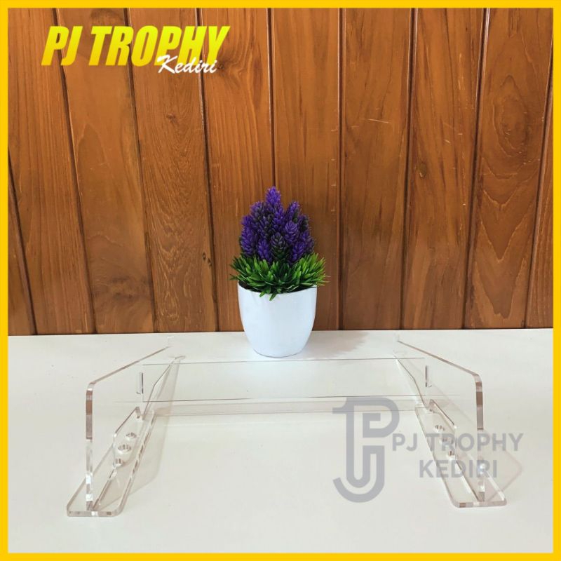 STAND HOLDER LAPTOP | DUDUKAN LAPTOP BAHAN AKRILIK