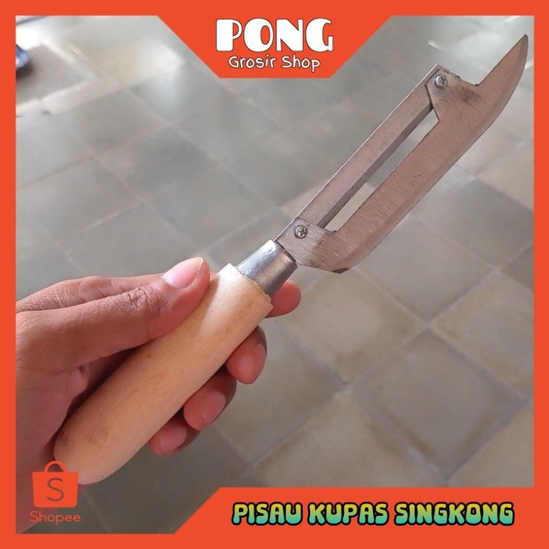 Pisau Kupas Buah Singkong Ubi Ketela Kentang kulit kelapa peeler buah