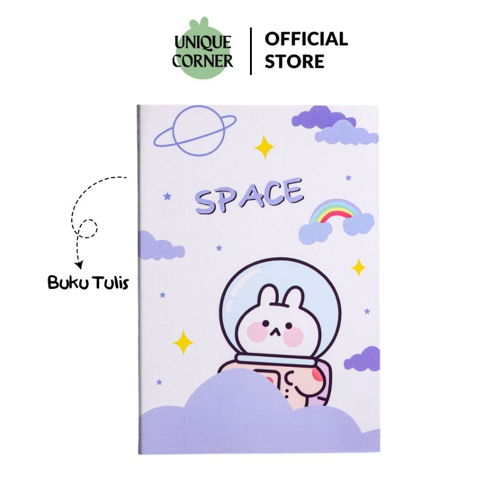 

UQ (5pcs) Buku Tulis Catatan Notebook A5/B5 30 Lembar Journal Sekolah Kantor STY7024