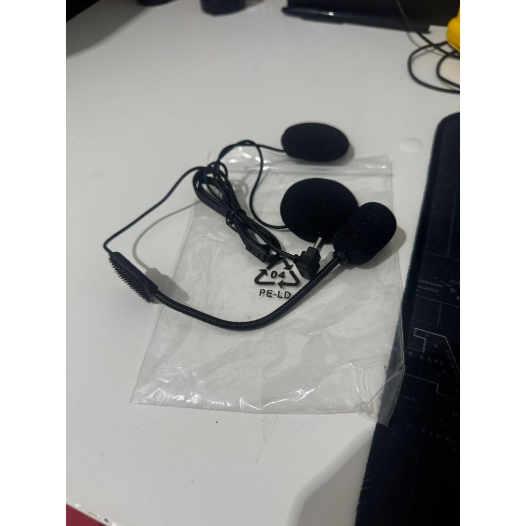 headset dan hard mic soft mic untuk intercom ataupun headset bluetooth hard soft mic intercom headse