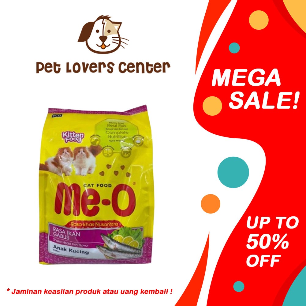Meo Kitten Gabus 1,1 Kg Dry Food Cat Me-O Kitten Ikan Gabus 1,1 Kg - Makanan Kucing Anakan