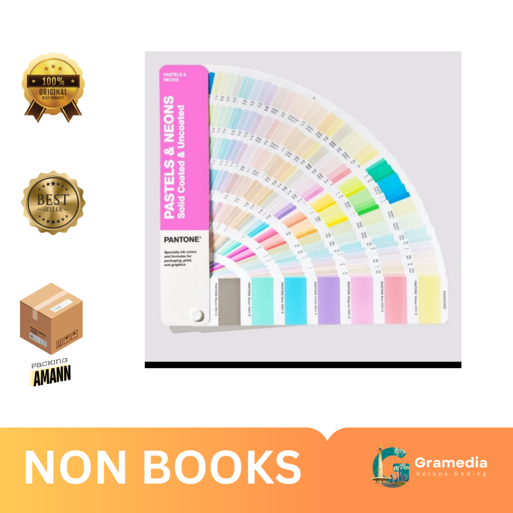 

Gramedia MKG - PANTONE GG1504B/C PASTELS & NEONS Coated & Uncoated